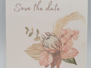 Save the date Terracotta prestige