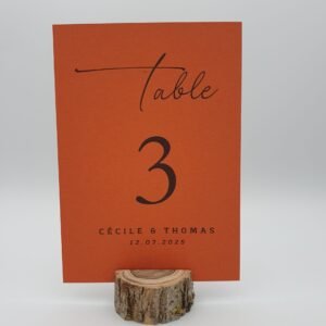 Nom de table – Authentique