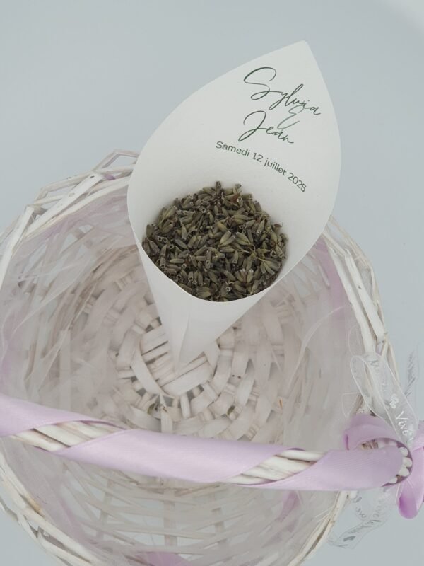 cône à confettis - Éclat d'oliviers – Image 2