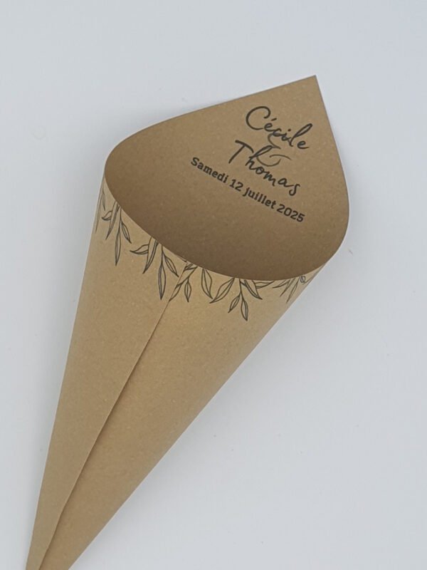 cône à confettis - Authentique