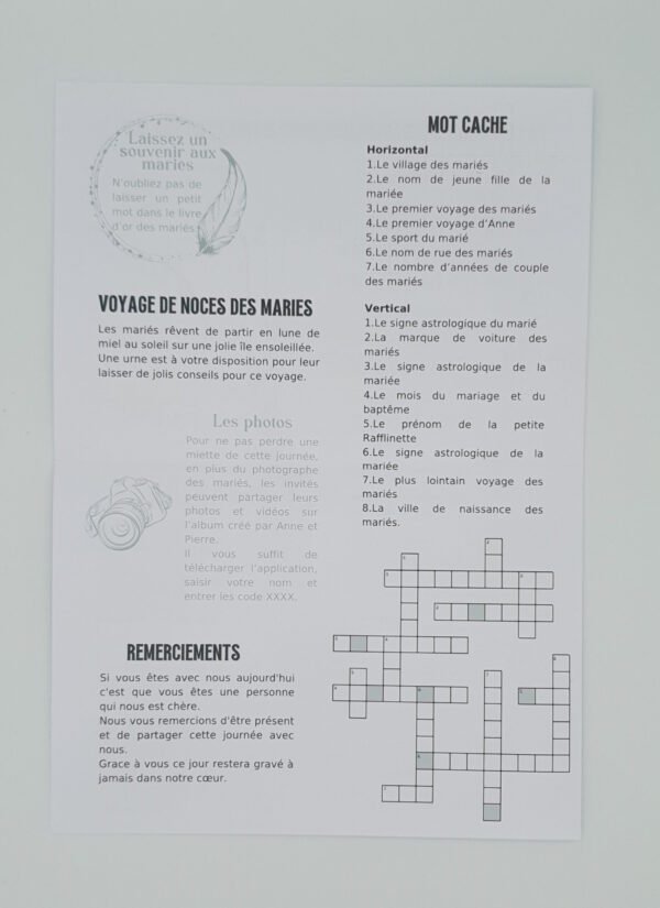 Gazette des mariés – Image 5