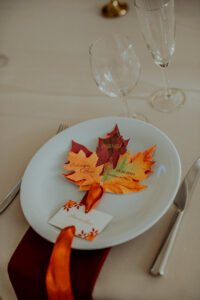 menu feuille automne