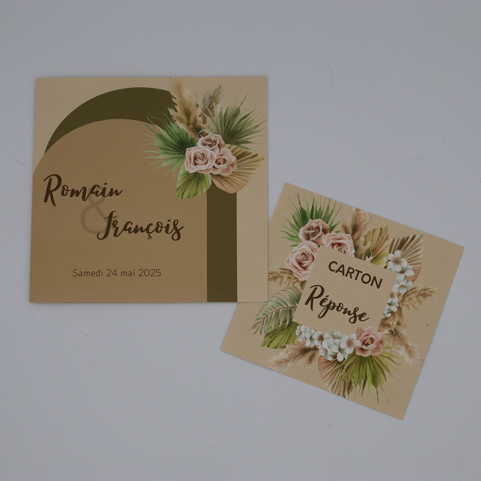 faire part mariage champêtre