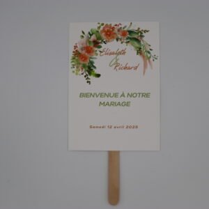 Éventail de mariage – Collection Champêtre chic