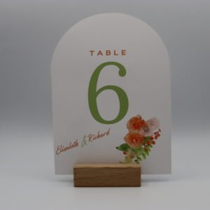 Numéro / Nom de table – Collection Champêtre chic