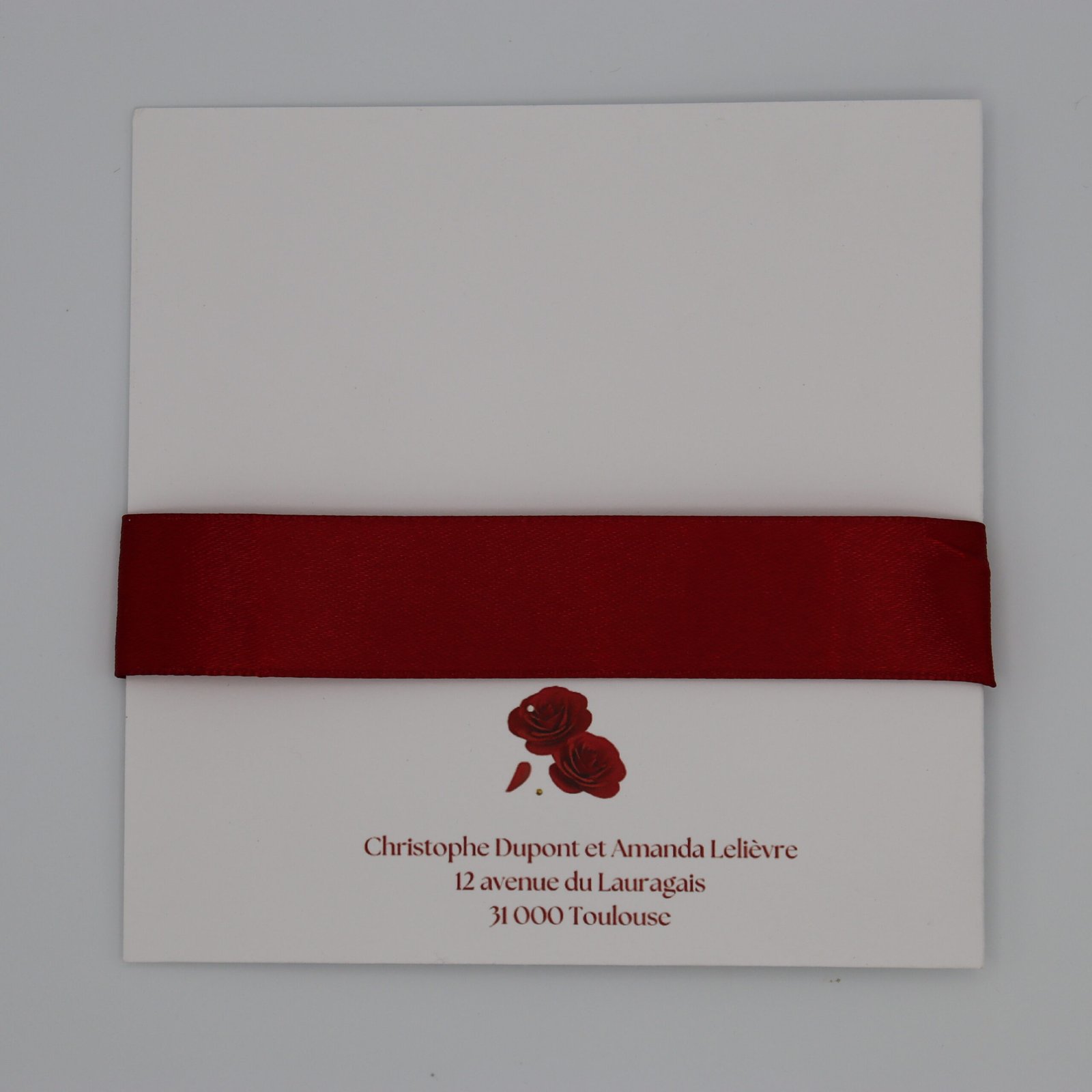 faire-part mariage romantique