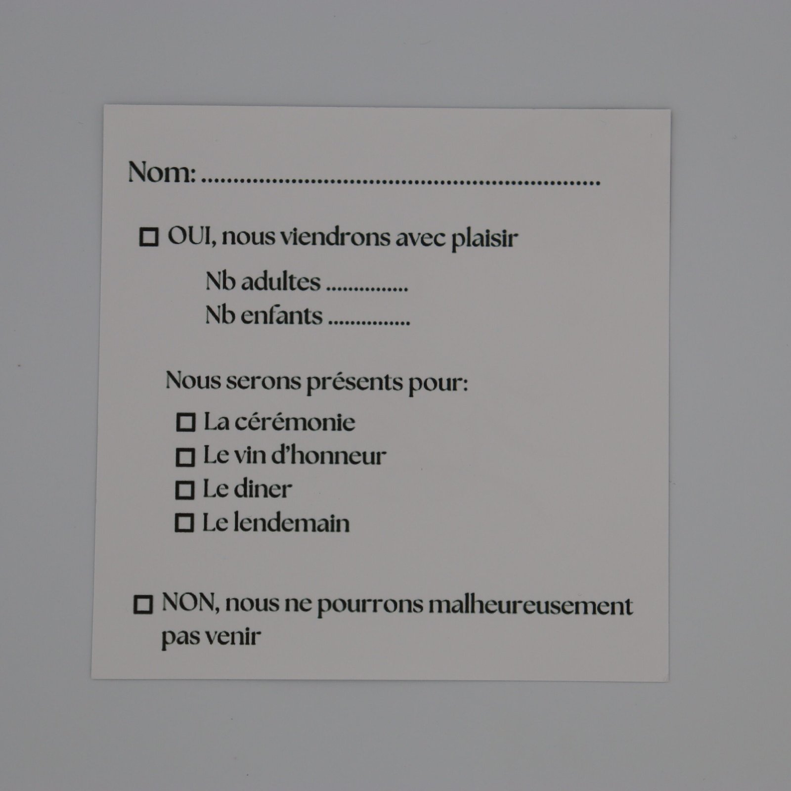 faire-part mariage romantique