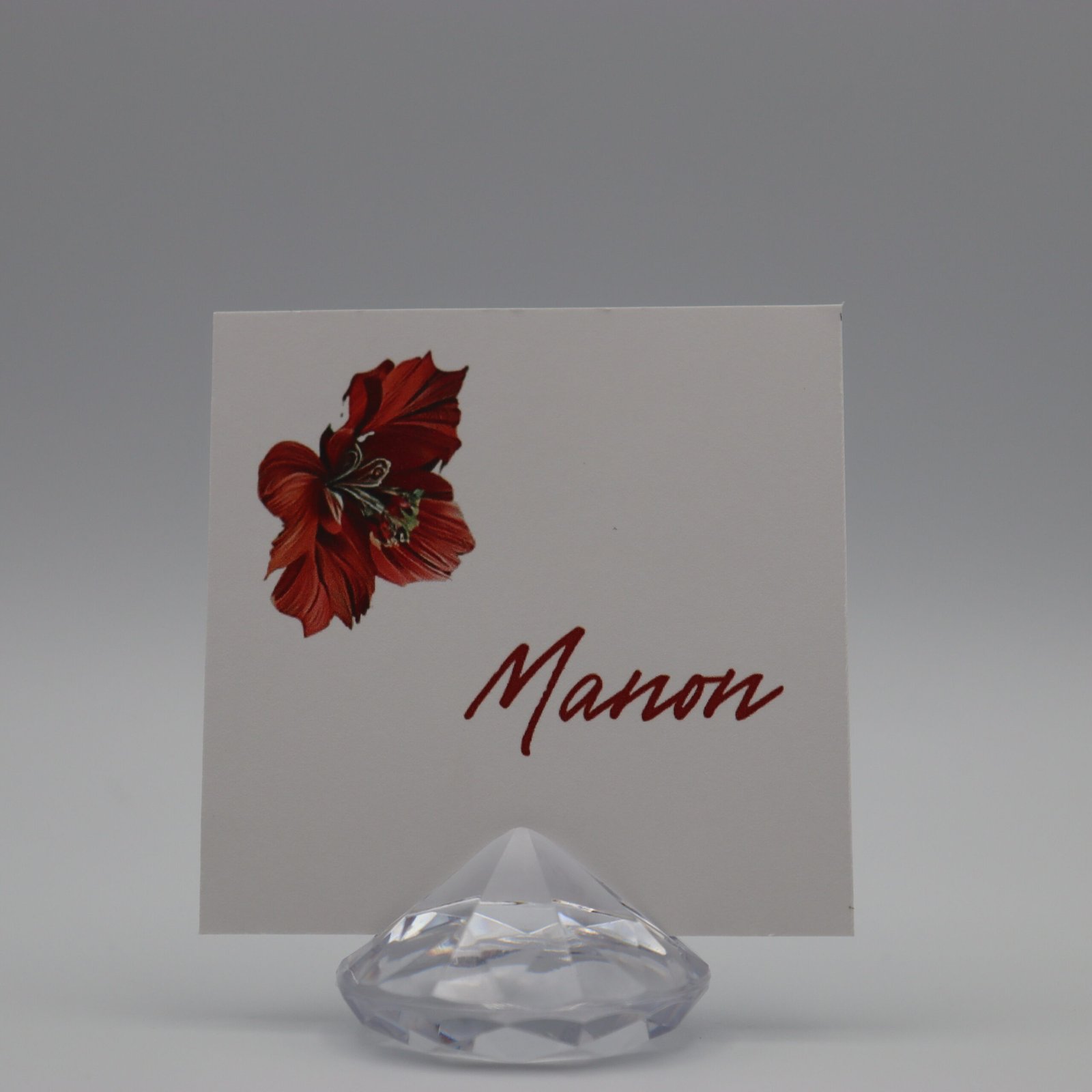 marque place mariage romantique