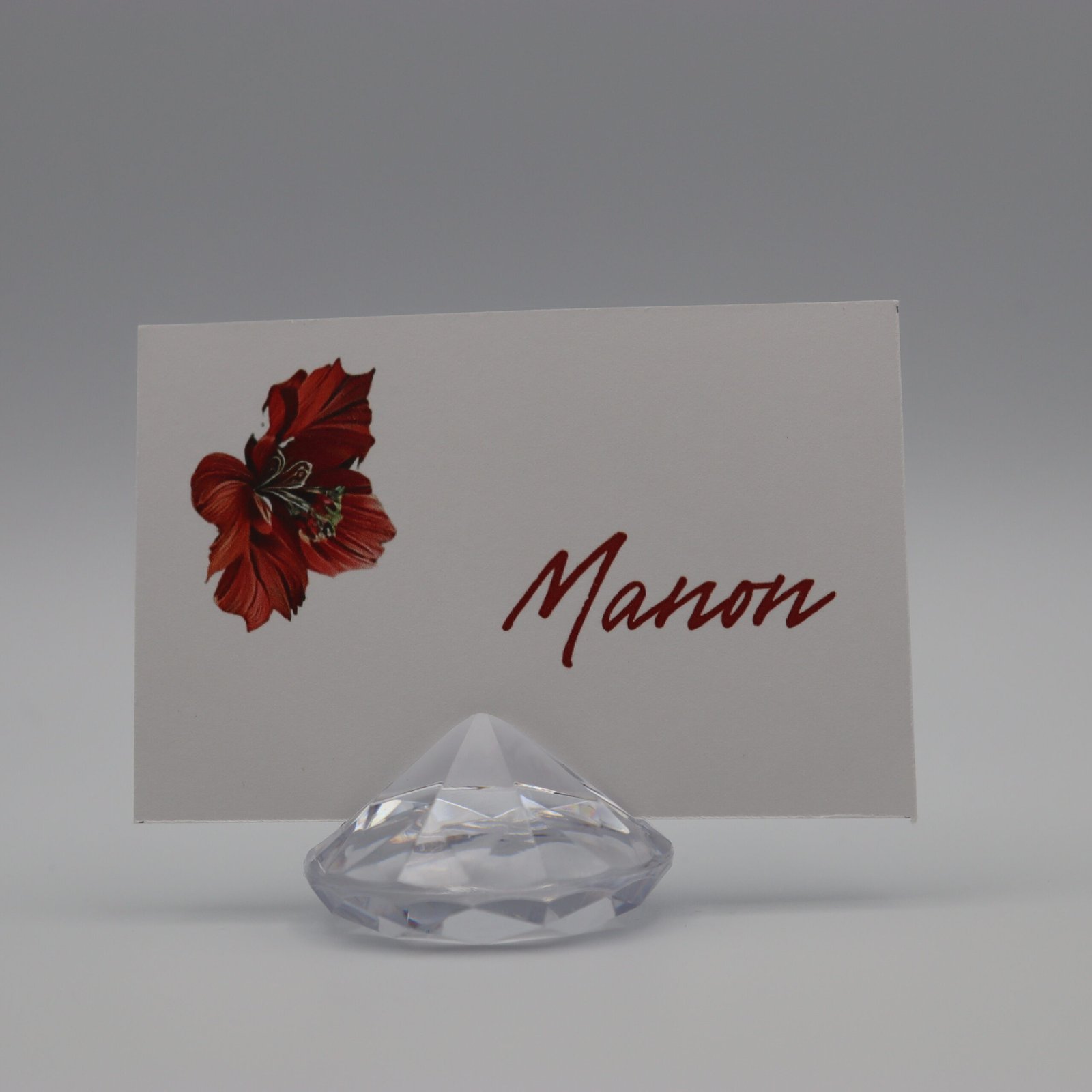 marque place mariage romantique
