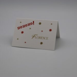 Marque-place – Collection Sapin HOHOHO
