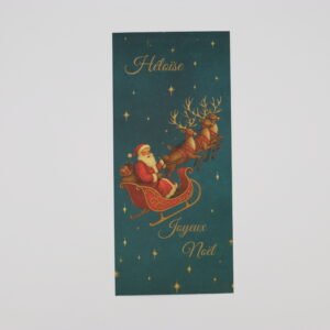 Menu de Noël – Collection Traineau