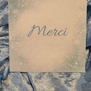 Carte de remerciements – Collection Givre d&rsquo;Amour