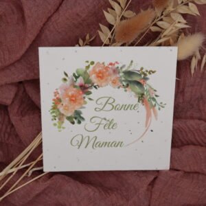 Carte fête des mères – Jardin d&rsquo;amour