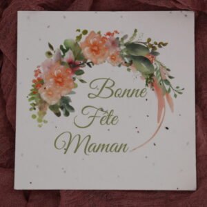 Carte fête des mères – Jardin d&rsquo;amour