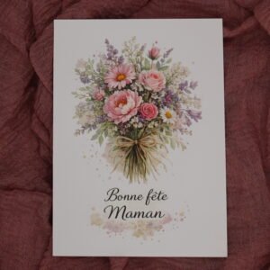 Carte fête des mères – Brassée d&rsquo;Amour