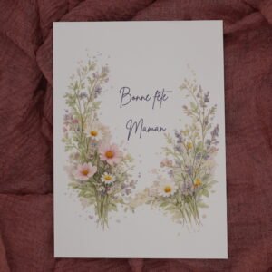 Carte fête des mères – Prairie douce