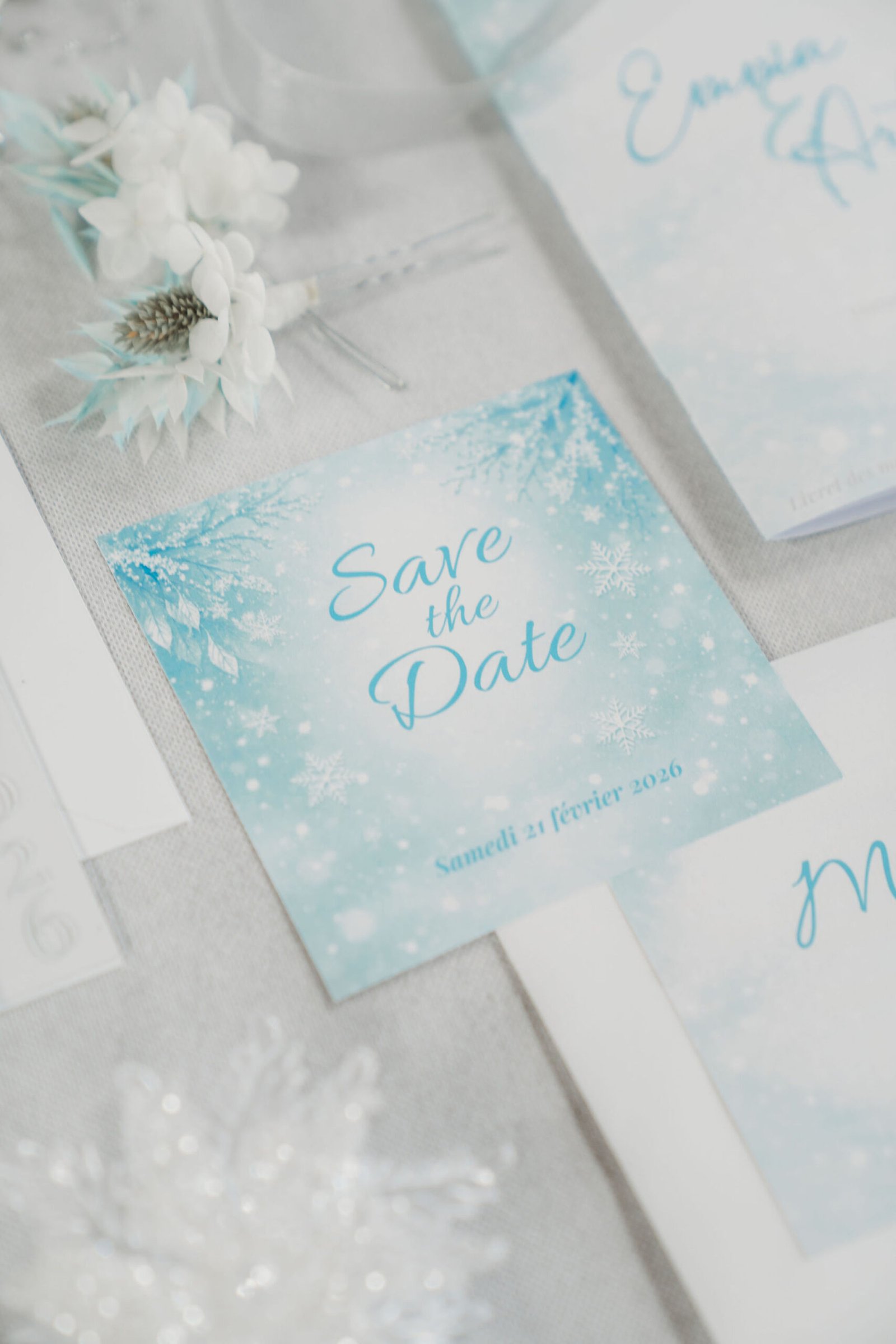 SAVE THE DATE MARIAGE