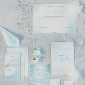 Certificat symbolique – Collection Givre d&rsquo;Amour