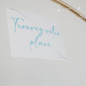 Plan de table – Collection Givre d&rsquo;Amour