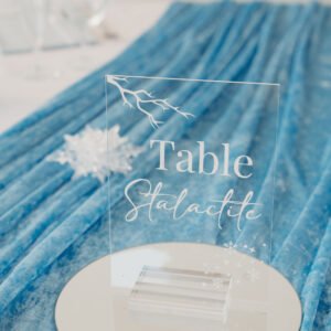 Nom de table – Collection Givre d&rsquo;amour