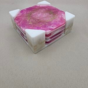 Sous-verre – Quartz rose