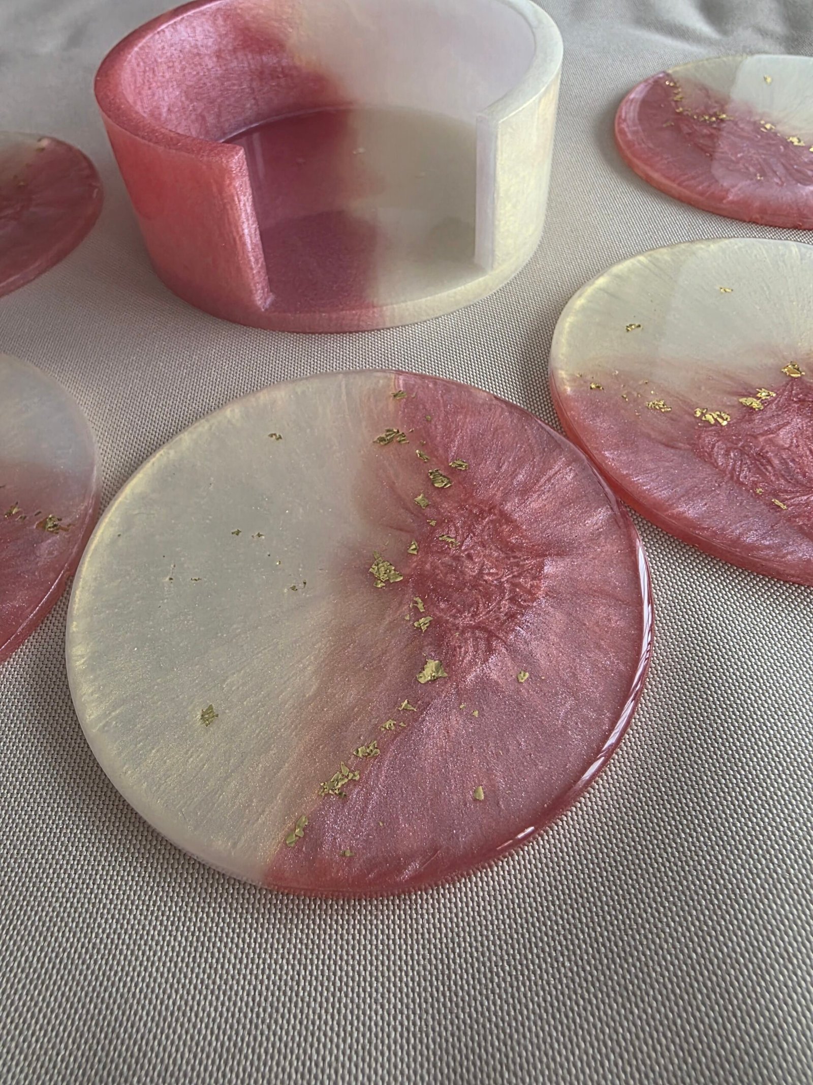 sous-verre résine époxy