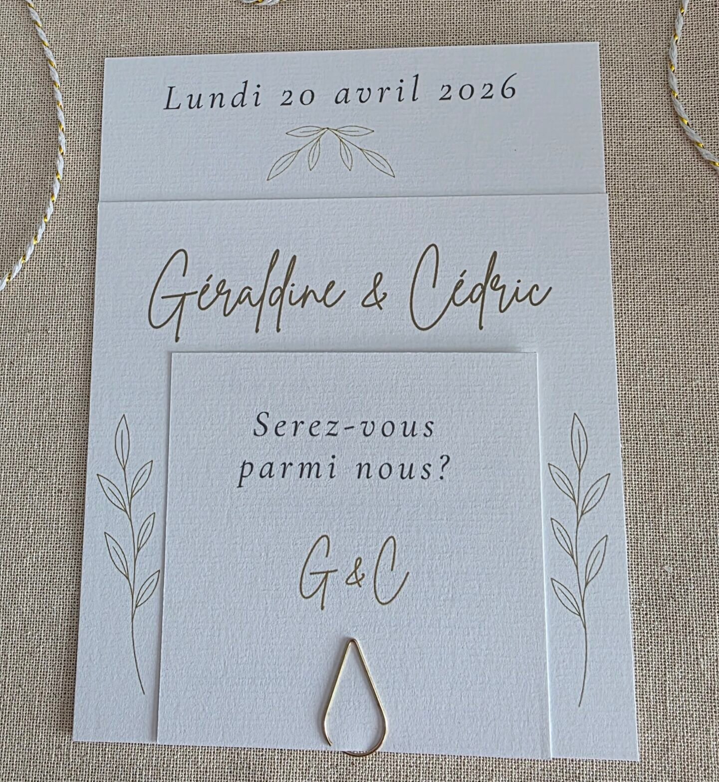 faire part mariage