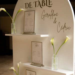 Plan de table – Collection Epure